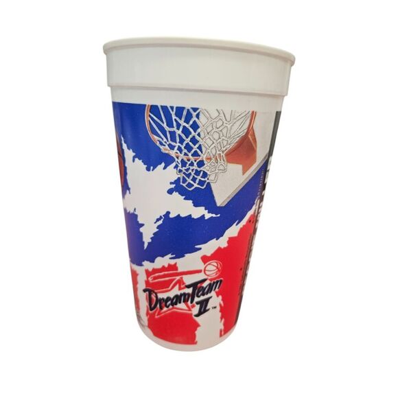 1994 McDonald’s Reggie Miller Collectible Cup NBA Jam Session Looney Tunes 7” - Picture 4 of 6